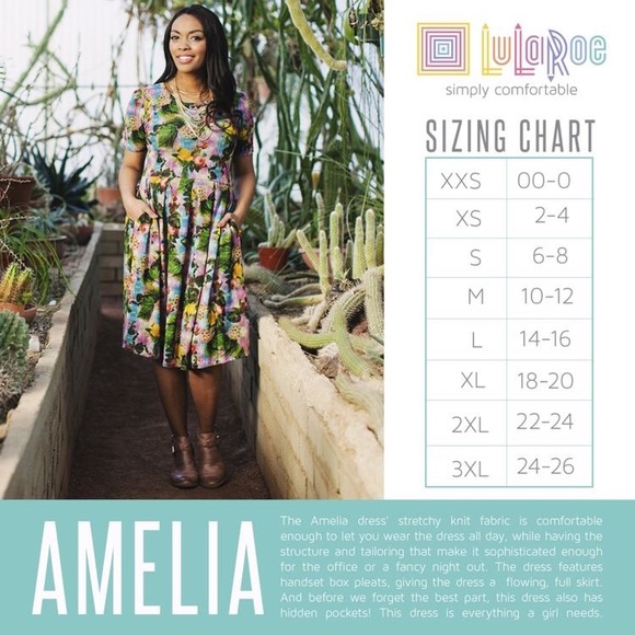 LuLaRoe Amelia - Picture 4 of 4